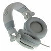 KitSound KSDJ Over Ear DJ Headphones with Swivel Cups and Long Cable - White