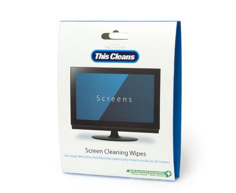 techlink 511007 anti bacterial screen wipes