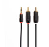 techlink 710021 mini jack to 2x phono rca plugs