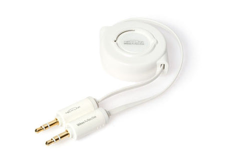 techlink retractable 3.5mm mini jack to jack cable