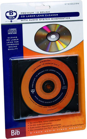 B-tech cd lens cleaning disc