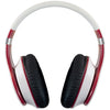 nineaudio NAV-101B Vega Headphones with in line mic and remote Red and White
