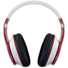 nineaudio NAV-101B Vega Headphones with in line mic and remote Red and White