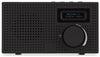 kitsound pixel dab radio in black