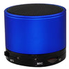 Bluetooth Wireless Mini Portable Rechargeable Speaker Handsfree and Micro SD Slot. Blue Finish