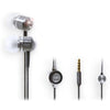 BassBuds Classic Platinum In-Ear Headphones with Hands Free Mic