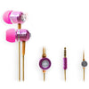 BassBuds Candy Fashion Crystaltronics In-Ear Headphones with Swarovski Elements