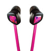 EOps NoiseZero iXi Titanium Earphones Anti Tangle for Smartphones Magenta Camo