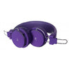 Kitsound Manhattan Bluetooth Headphones With mic Purple