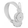 Kitsound Bluetooth Headphones Manhattan Range With mic White