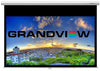 grandview cyber series manual pull down projector screen
