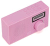 dab and fm portable radio pink