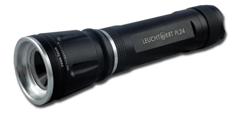 leuchtwert flashlight with adjustable focus