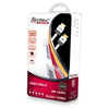 High Speed with Ethernet Flexible HDMI Cable in White by Real Cable Moniteur
