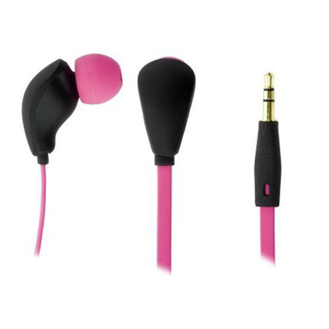 kitsound cobra sports earphones pink