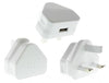 kit usb  mains 3 pin uk plug eco charger
