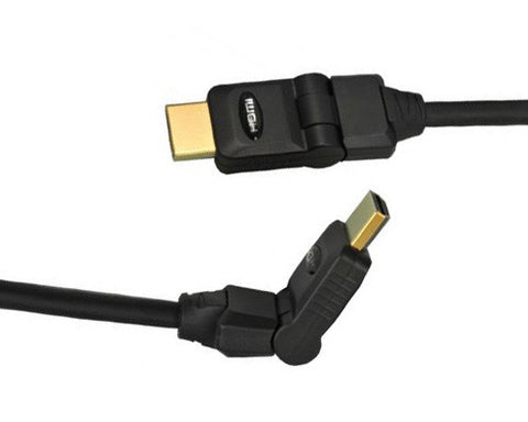 right angled adjustable swivel hdmi cable